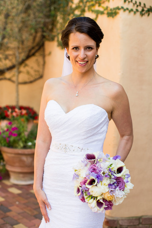 Bridal Bouquet, Outdoor Weddings, Bride, Lora Rodgers Photography, Purple Floral, Bella Collina, Lee James Floral Designs Event
